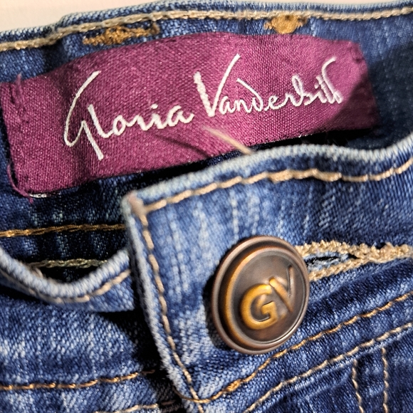 Gloria Vanderbilt Straight Leg Jeans Size 10 - Picture 3 of 6